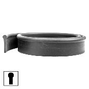 Caoutchouc Round-Top Black Diamond - 106 cm (vendu par 10)